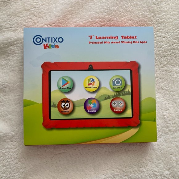 Contixo 7" Kids Tablet 16GB WiFi Android Tablet For Kids Parental Controls - Picture 2 of 4